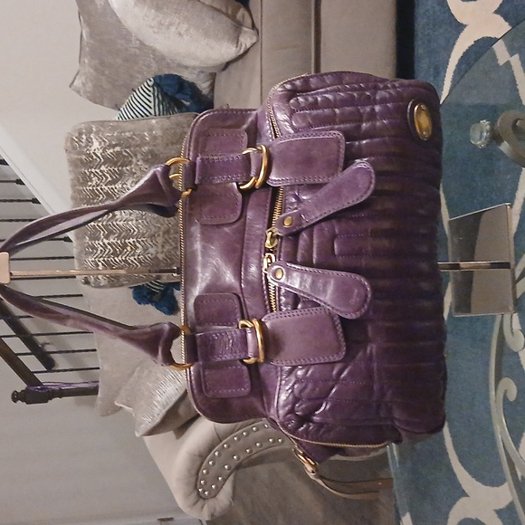 Chloe Handbags - Chloe euc authentic vintage genuine leather oversized handbag